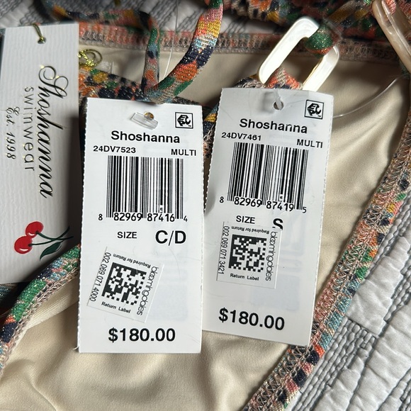 Shoshanna Swim Shoshanna Ring Triangle Bikini Top And Bikini Bottom Poshmark